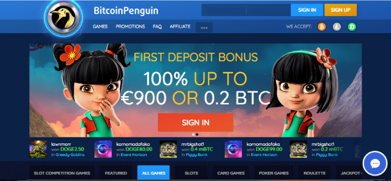 Bitcoin Penguin Review | We Review Gambling at BitcoinPenguin.com